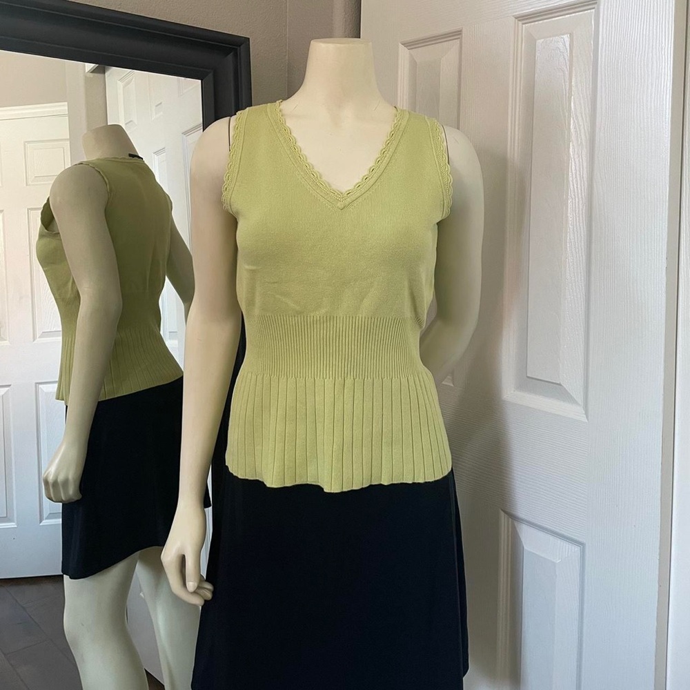 Vintage Axcess Liz Claiborne Knit Tank